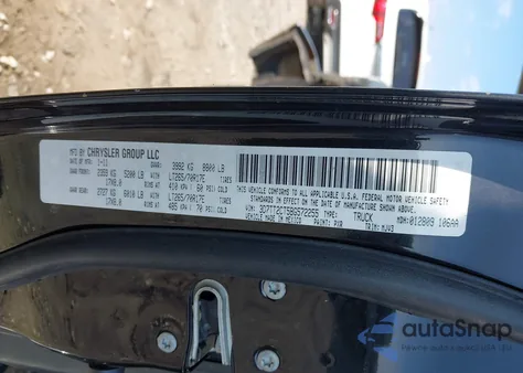 2011 Ram Ram 2500 Slt из США, поврежденный, VIN 3D7TT2CT5BG572255